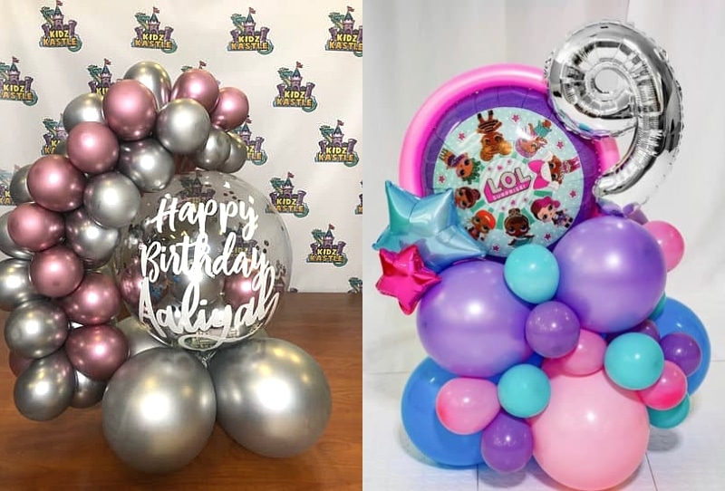 Mini Wow Balloon Bouquets